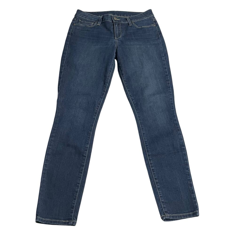Paige Womens Jeans Size 28 Verdugo Ankle Stretch Dark Wash Zip Fly Blue Denim